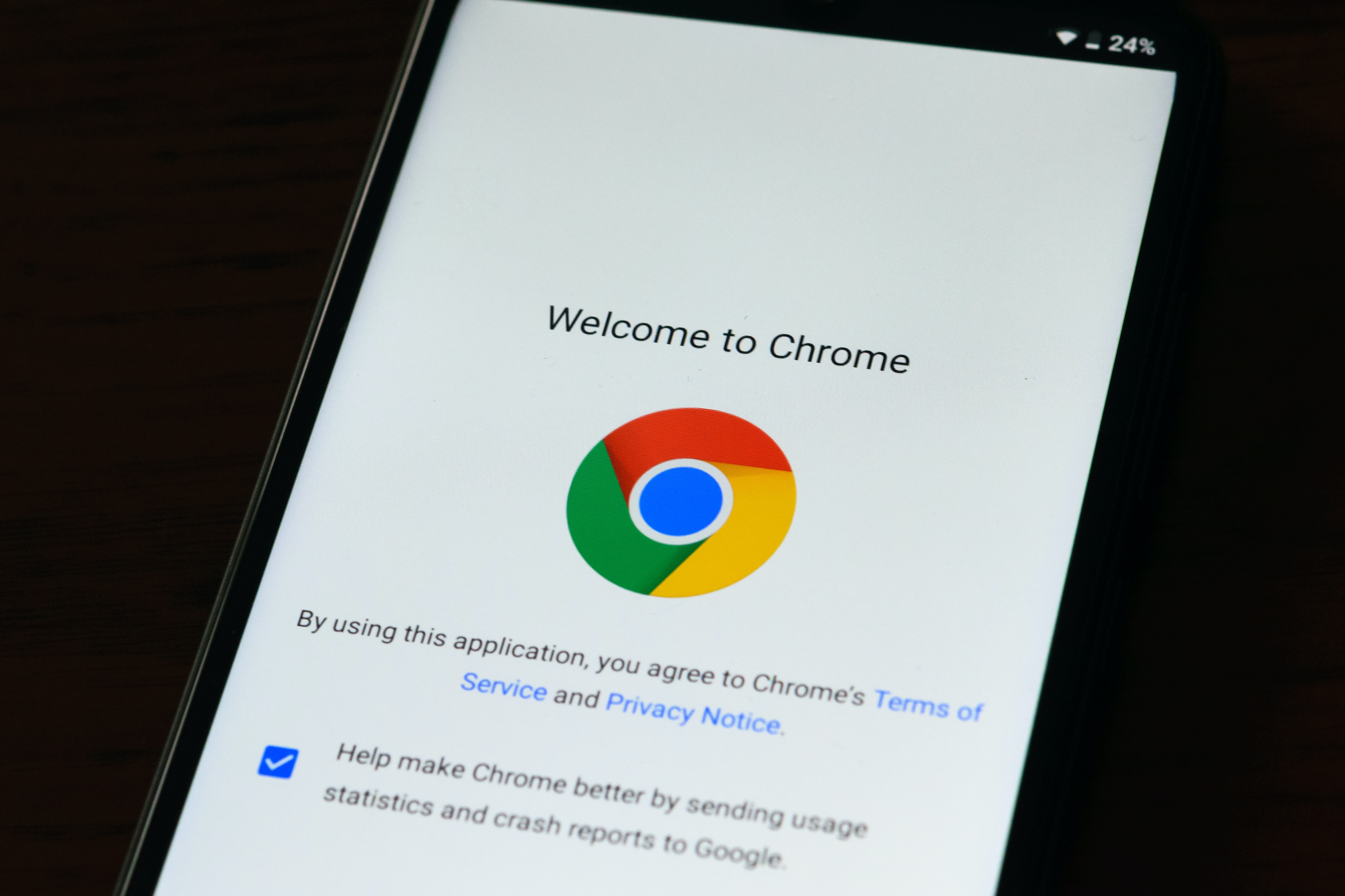 vyhledávač Chrome